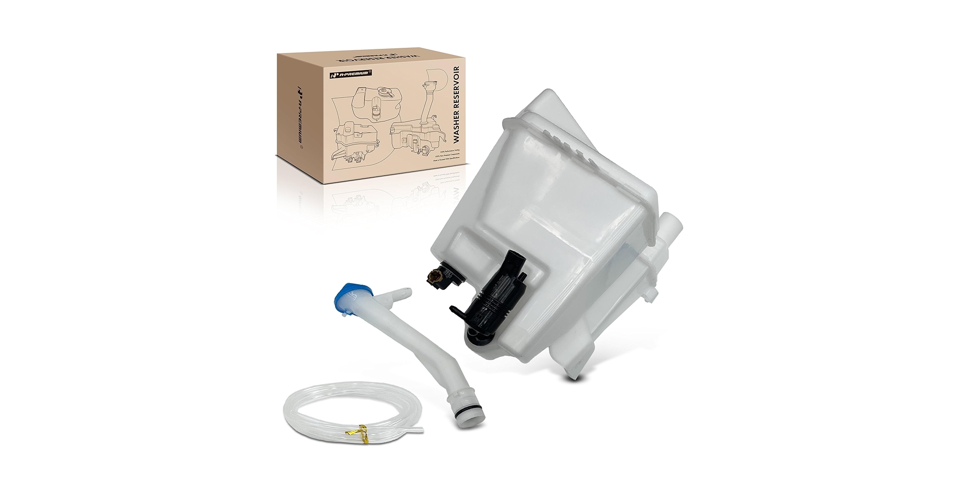 A-Premium Windshield Washer Reservoir Compatible with Select